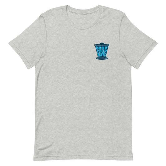 Drop Your Buffs Blue Logo Tee